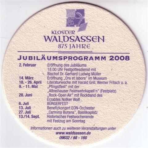 waldsassen tir-by ziegler rund 1b (rund-jubilumsprogramm 2008-blau)